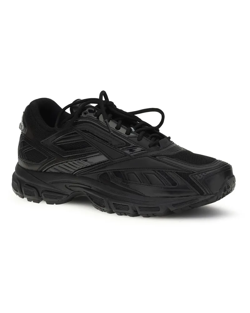 Reebok Men's Sneakers Premier Road Ultra Triple Black Upper: Cotton Trainers Black