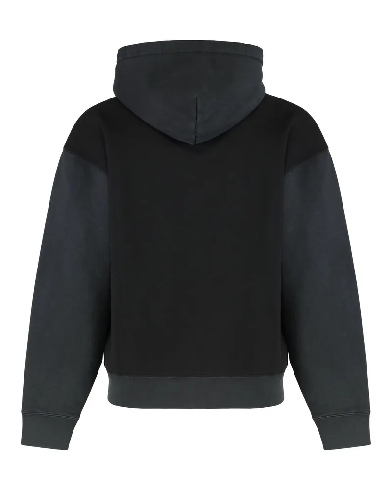 Our Legacy Organic Cotton Zip Hoodie — Black Black