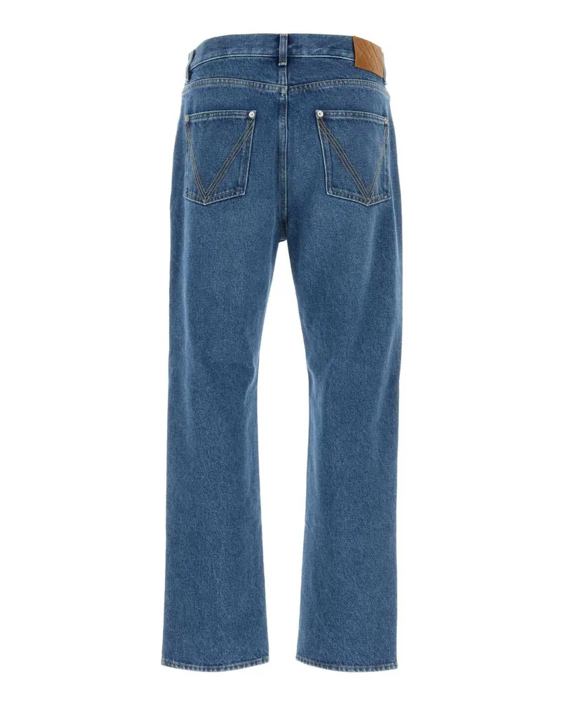 Bottega Veneta Midblue Exterior: Cotton Jean Blue
