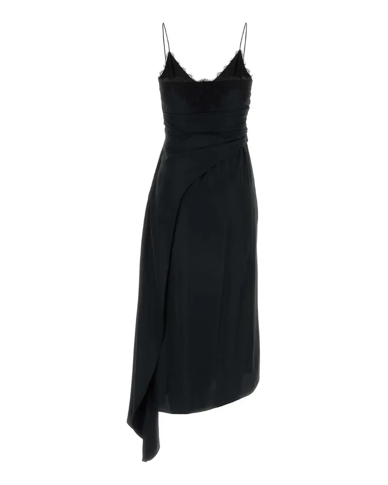 Moschino Women's Black Satin Dress Nero Exterior: Acetate Silk Abiti Black