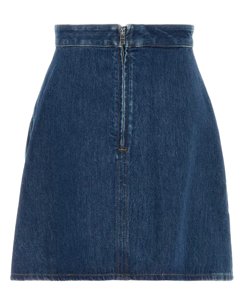 Givenchy Cocoon Skirt — Blue Blue