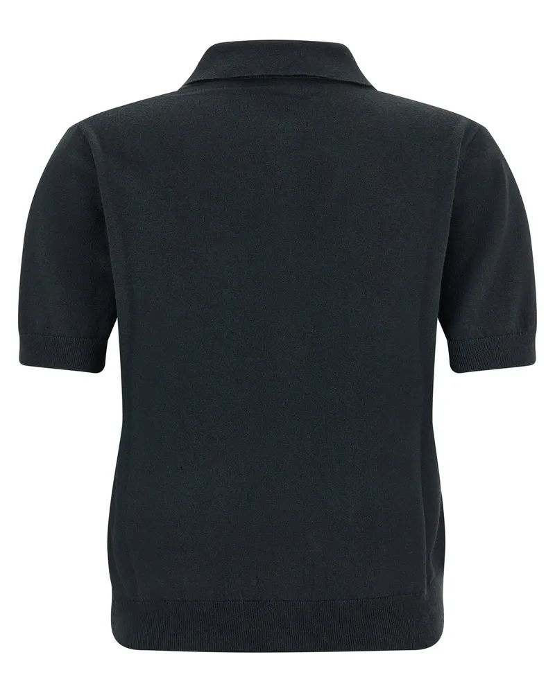 Max Mara Max Mara Pomposa Polo — Black Black