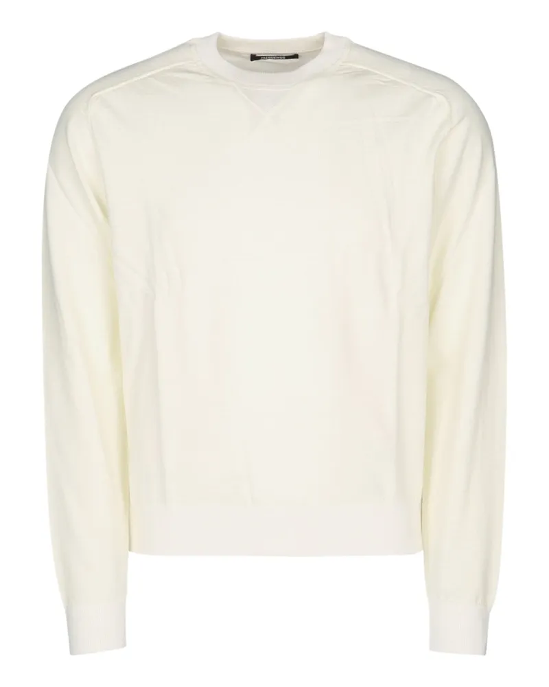 Jacquemus Le Sweater — White White