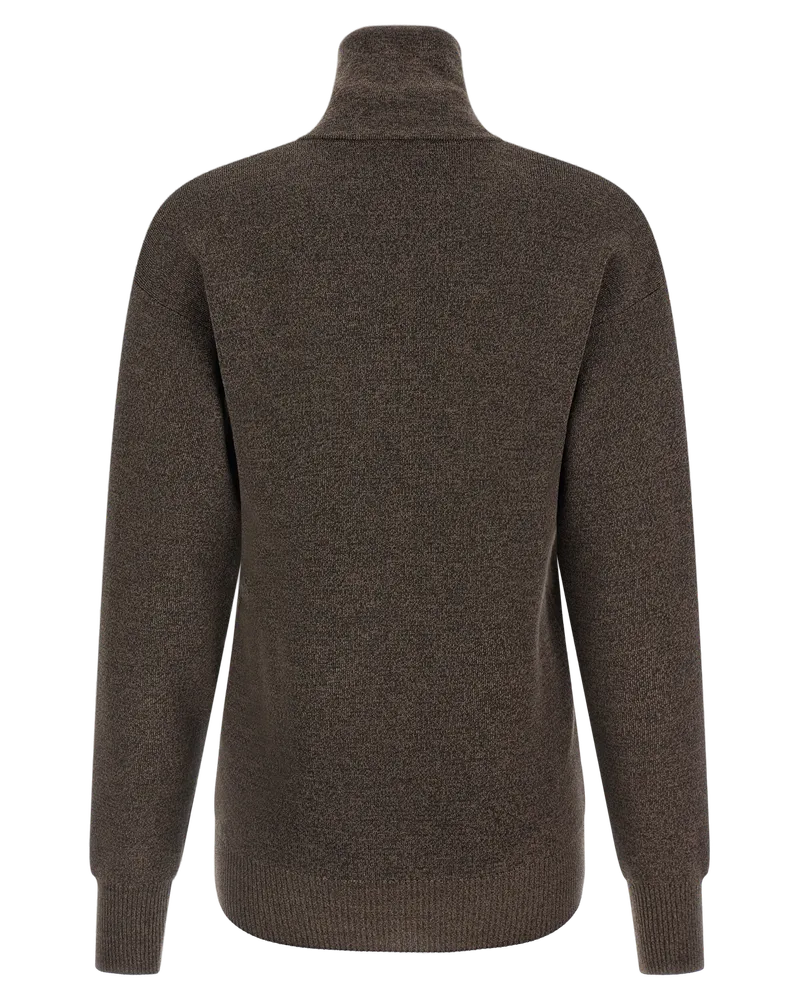 Christophe Lemaire Buttoned Cardigan — Brown Brown