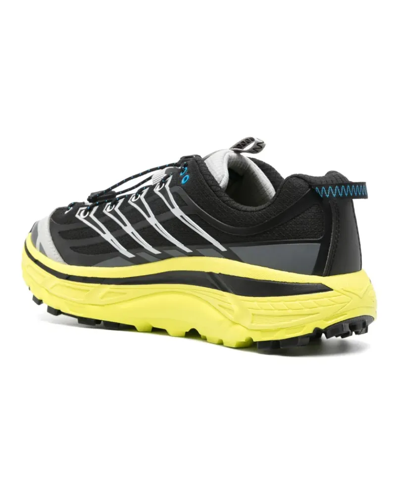 HOKA ONE ONE Men's Mafate Three 2 Sneakers Black Shoes Black