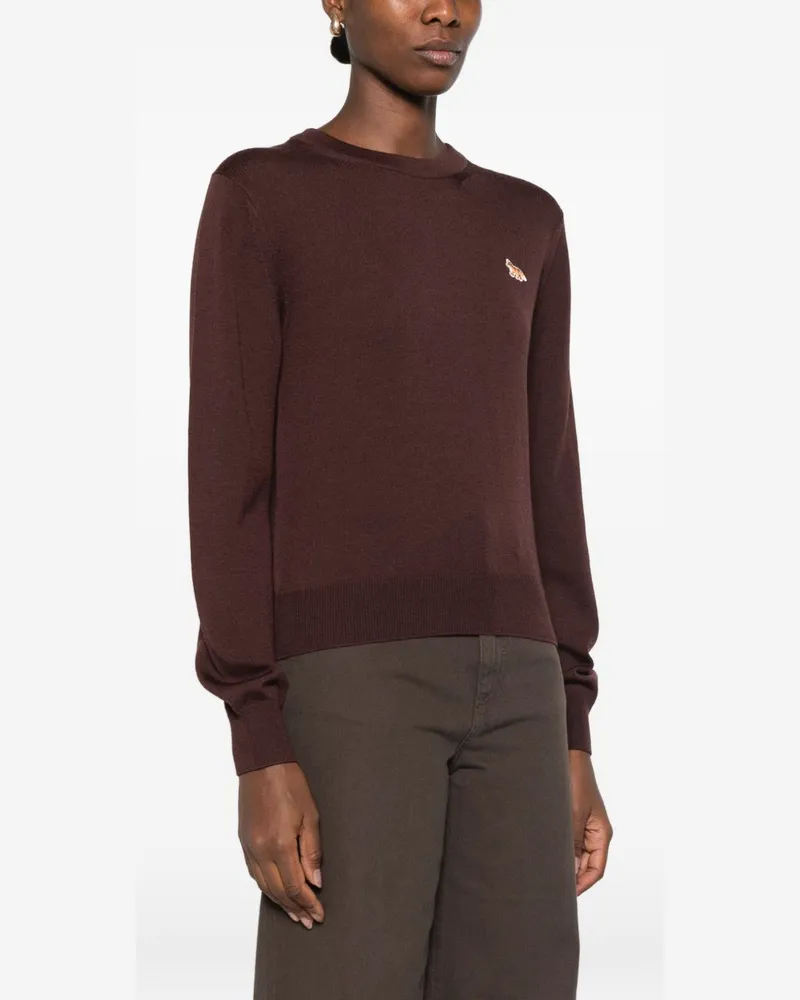 Kitsuné Baby Fox Sweater — Brown Brown