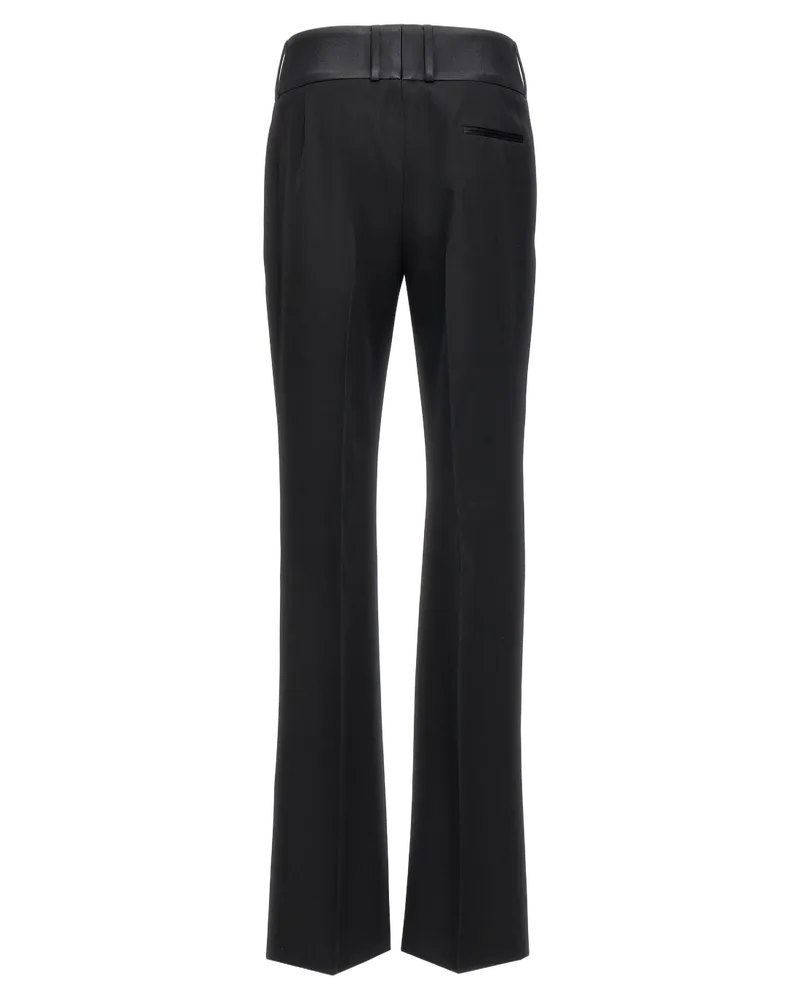 Ferragamo Women's Black Virgin Wool Tuxedo Clothing Black