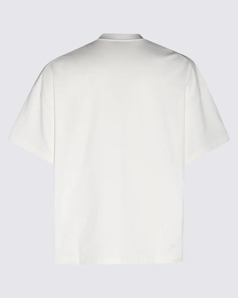 Jil Sander Men T-Shirts And Polos Porcelain _100 % Co White