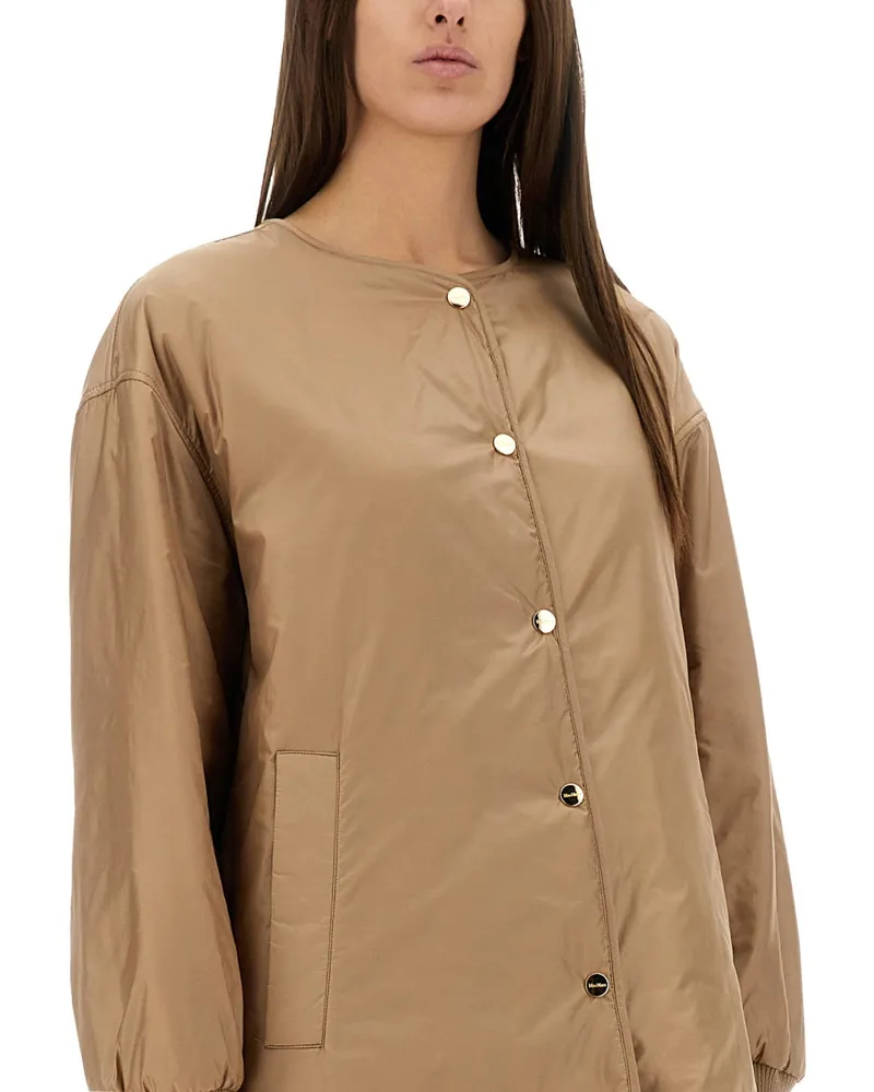 Max Mara Greena The Cube Jacket — Beige Beige