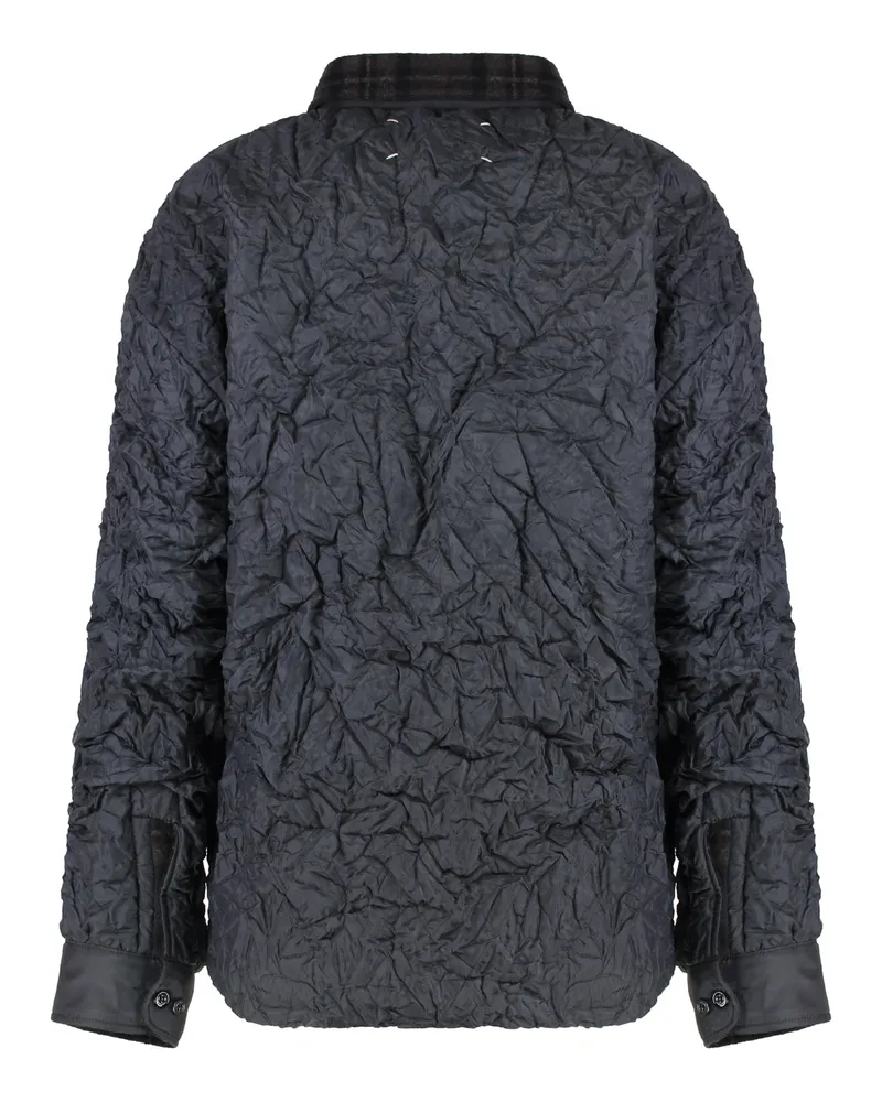 Maison Margiela Reversible Quilted Lanavergine Jacket — Gray Gray