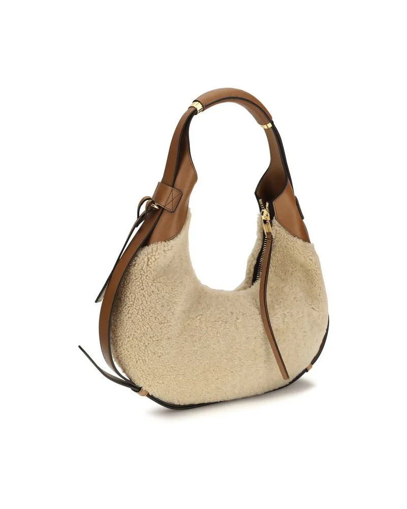Moschino Shoulder Bag — Beige Beige