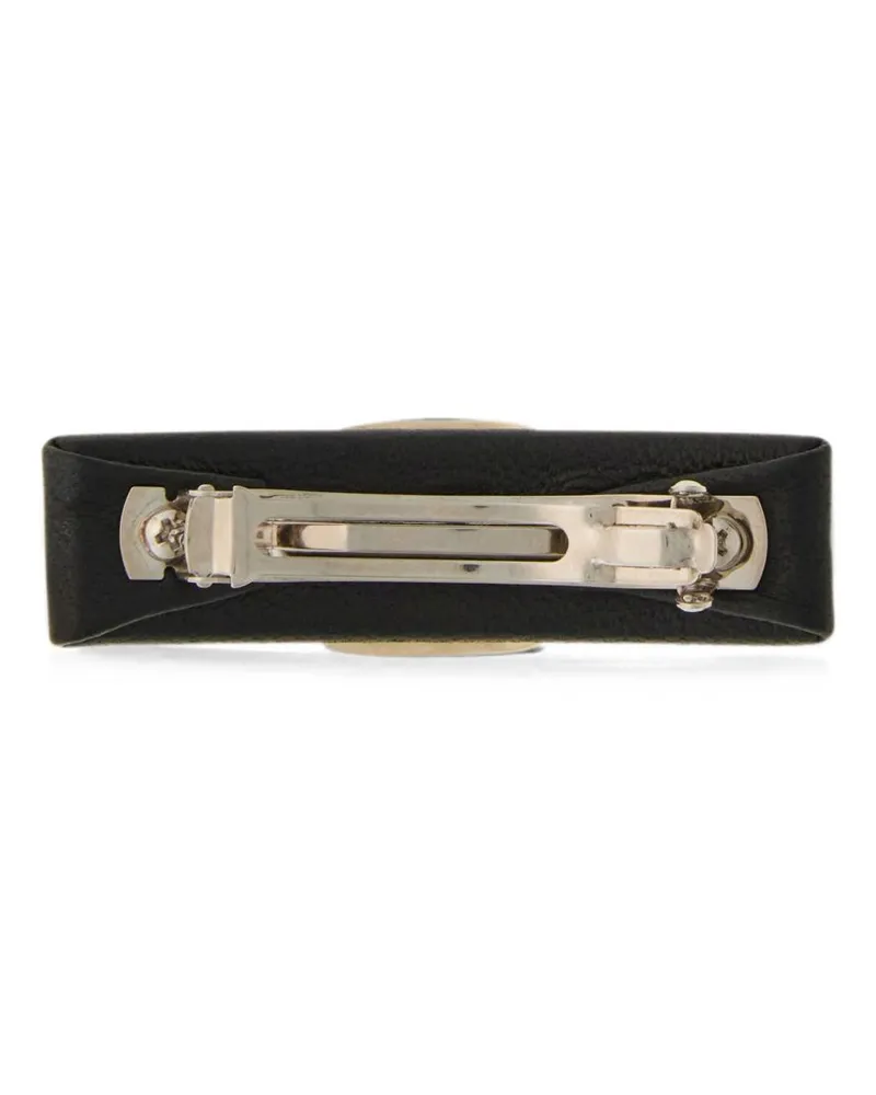Ferragamo Vara Hair Clip — Black Black