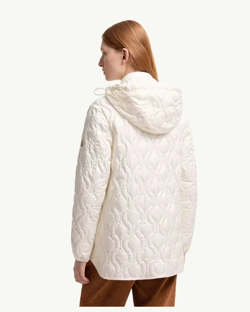 Moncler Down Jacket — Ecru Ecru