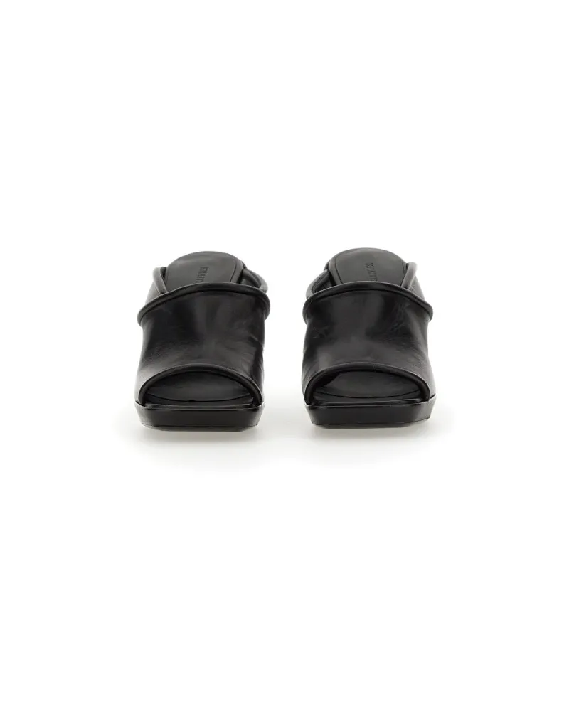 KHAITE The Stagg Sandals — Black Black