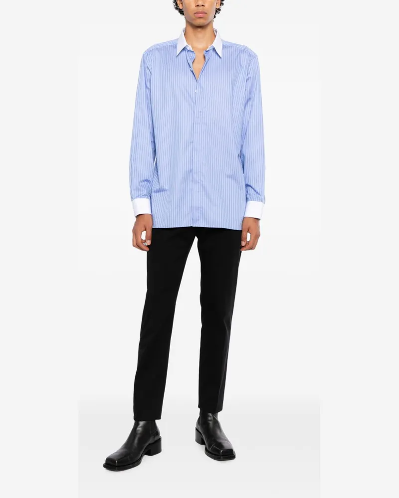 Tom Ford Men's Trousers Black Cotton Black