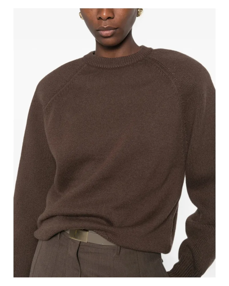 FRANKIE Shop Lina Sweater — Brown Brown
