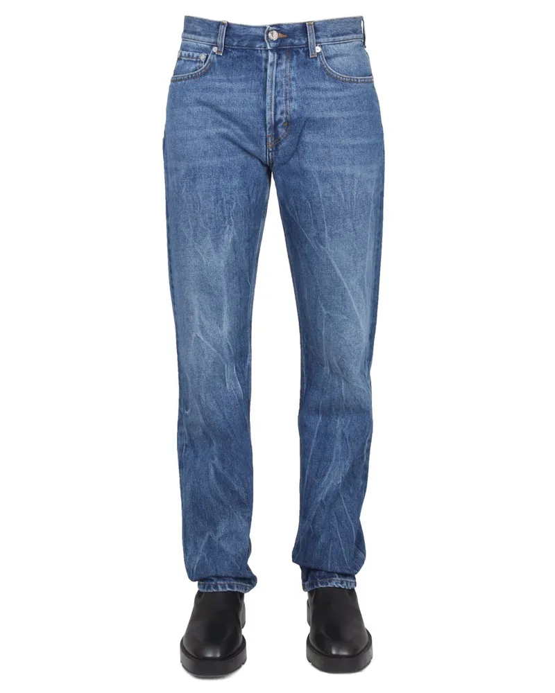 Séfr Regular Fit Cotton Jeans — Denim Denim