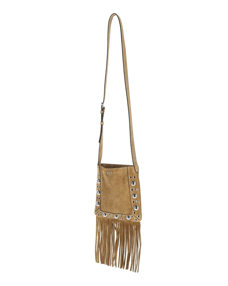 Valentino Garavani Women's Bags Beige Leather Beige