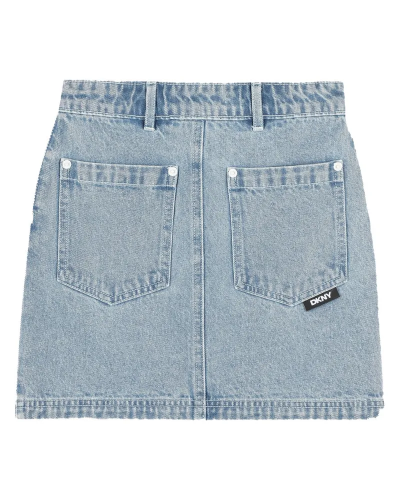 DKNY Cotton Skirt — Gray Gray
