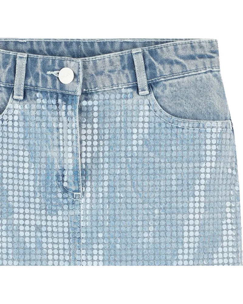 DKNY Cotton Skirt — Gray Gray
