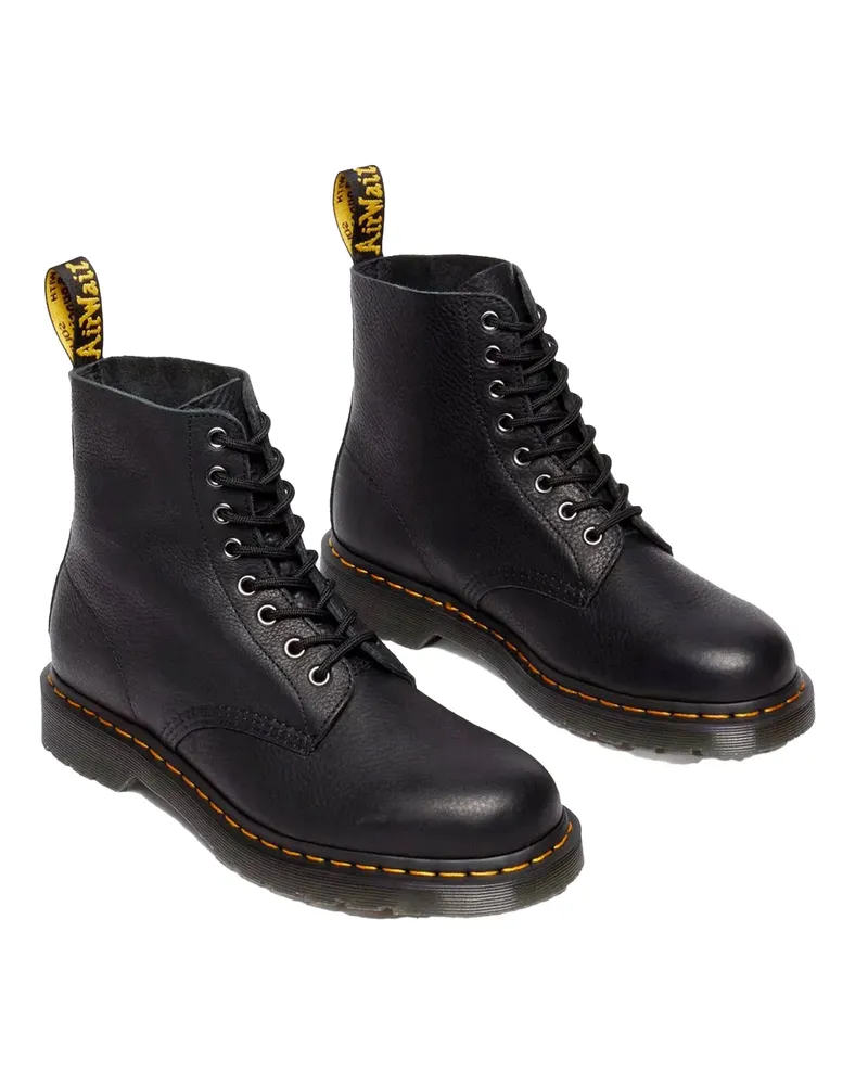 Dr.Martens Lace-Up Smooth Leather Boot — Black Black
