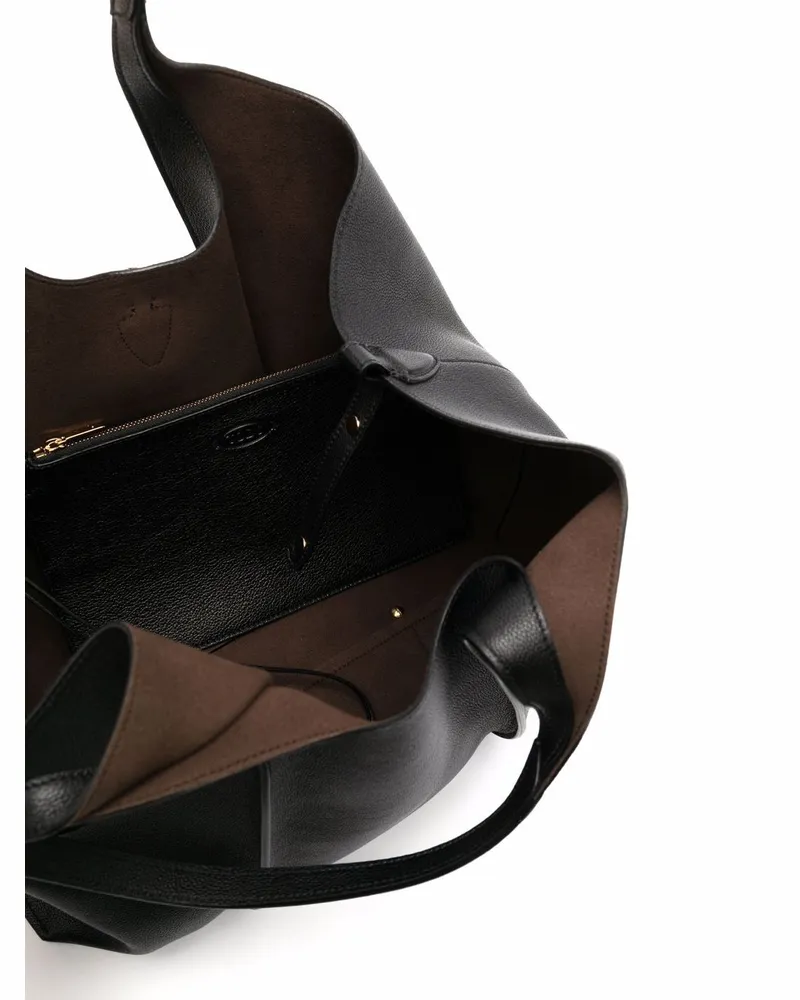 TOD'S T Timeless Shoulder Bag — Black Black