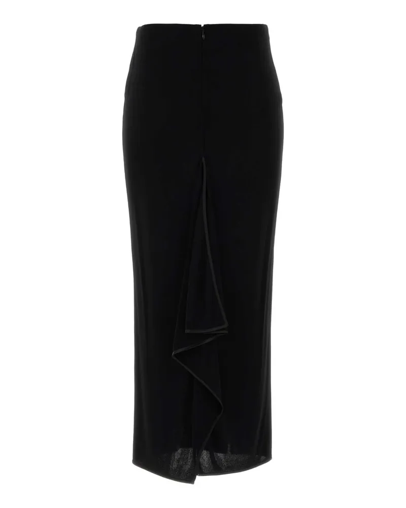Valentino Garavani Solid Skirt — Black Black
