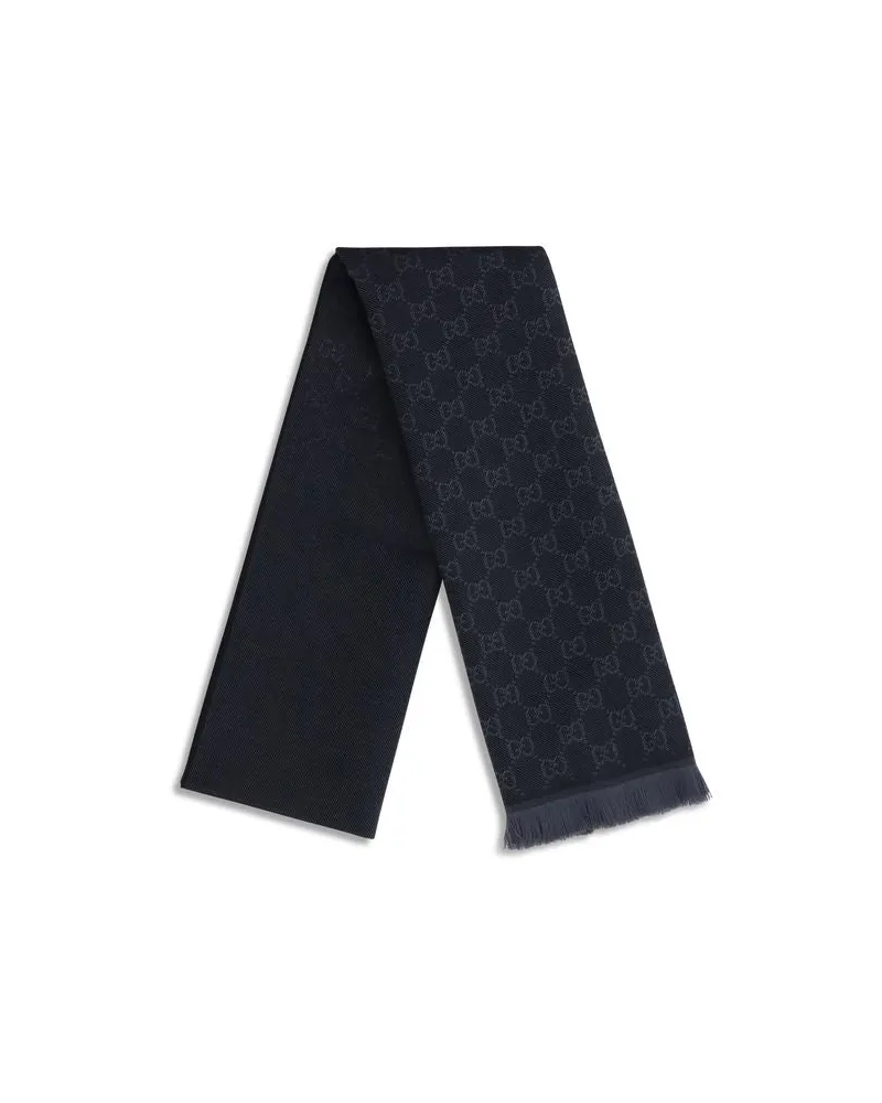 Gucci Women's Black Wool Scarf Black