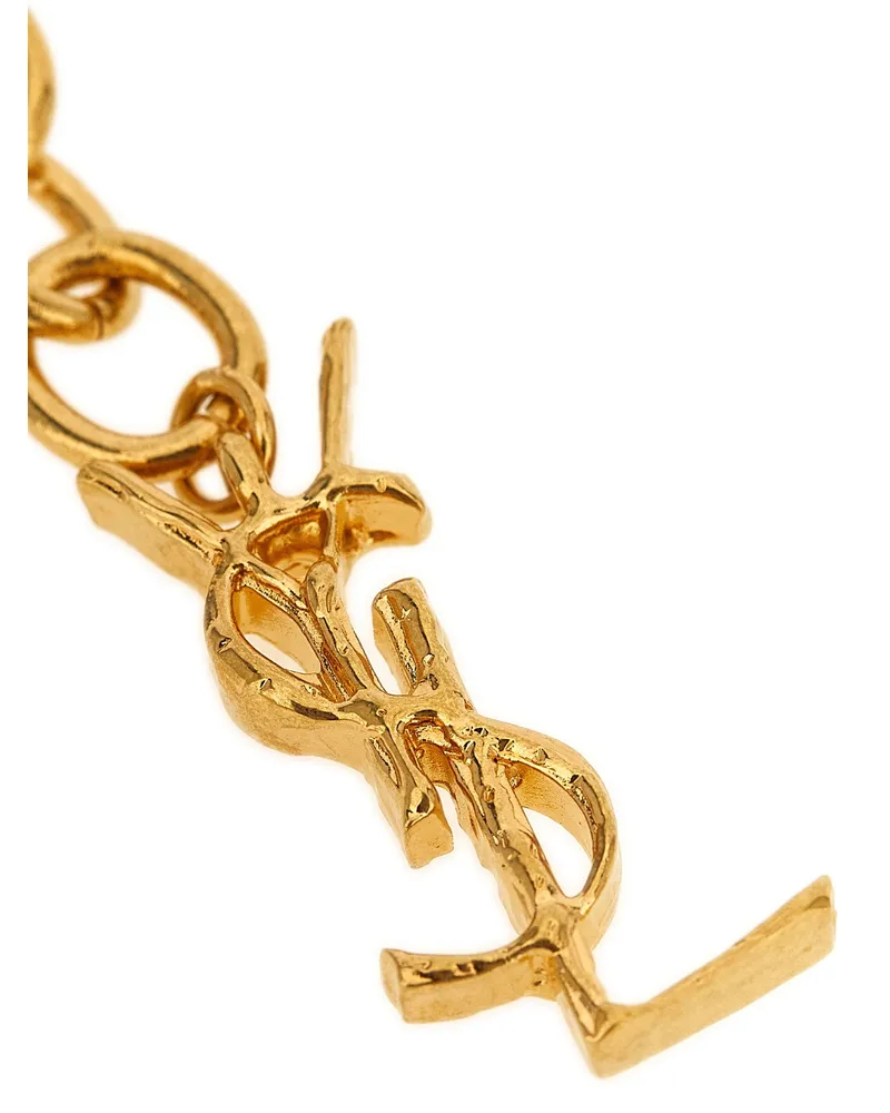 Saint Laurent Cassandre Bracelet — Gold Gold