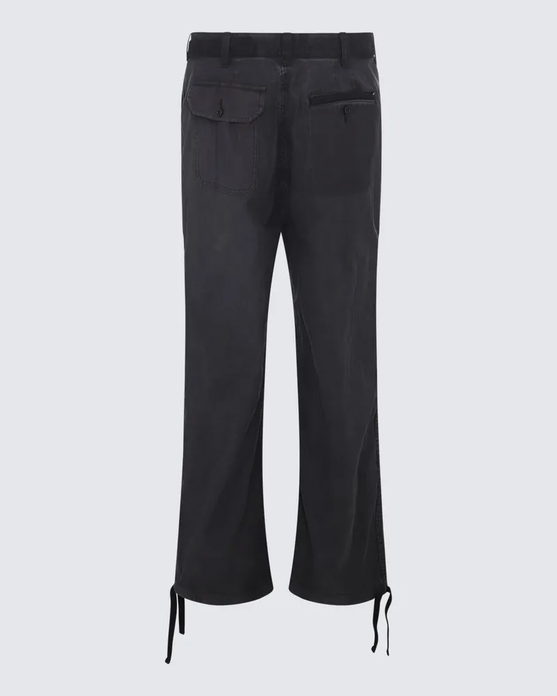 Sacai Men's Trousers Black _co Black