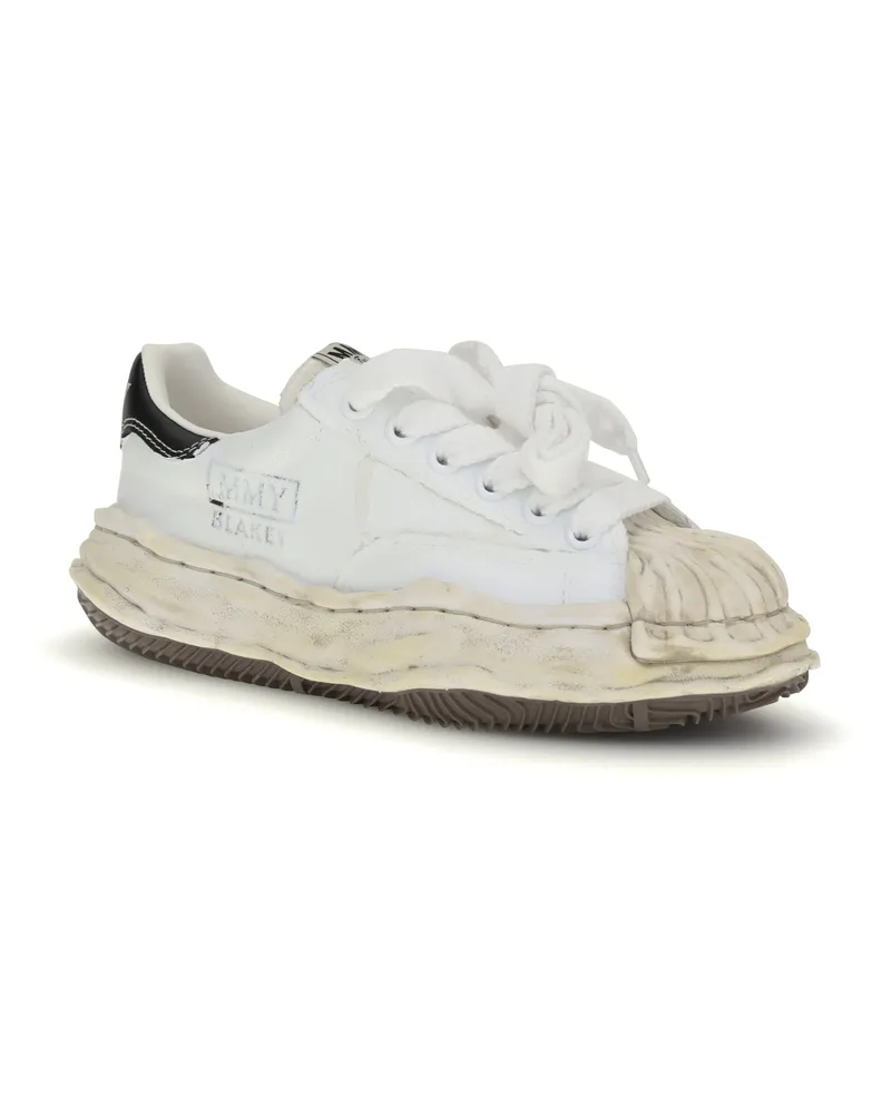 MIHARAYASUHIRO Unisex Blakey Sneakers White Upper: Fabric; Sole: Rubber White