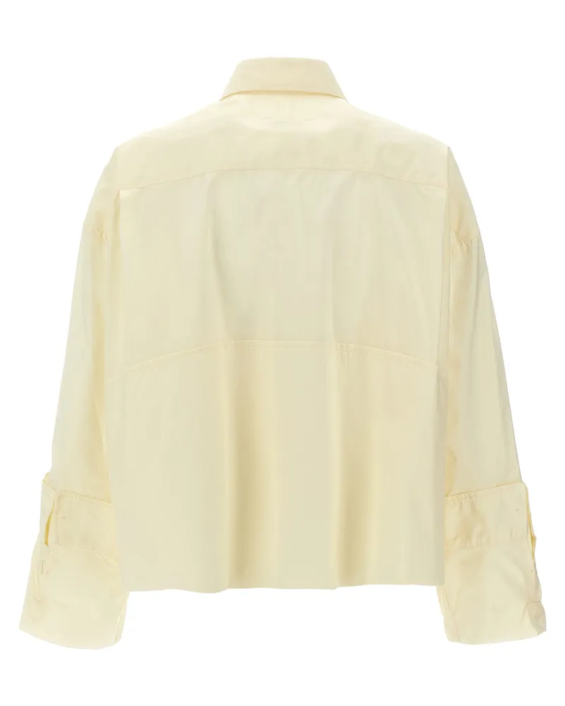Maison Margiela Women's White Cotton Blouse White