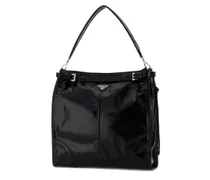 Men's Bonnie Shoulder Bag Black Leather