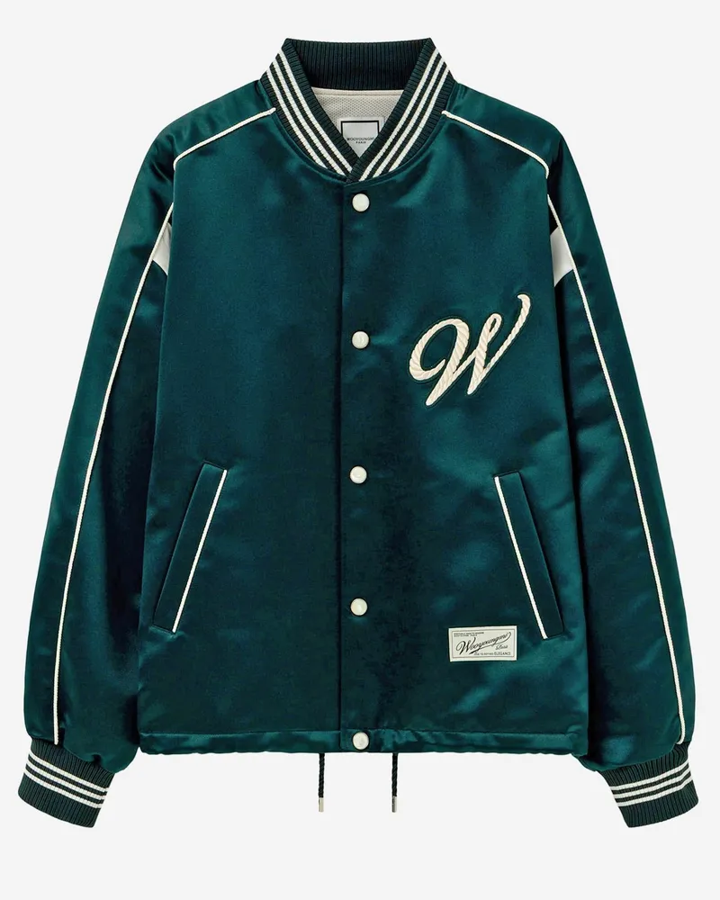 Wooyoungmi Men's Jacket Nylon Green Polyester Green