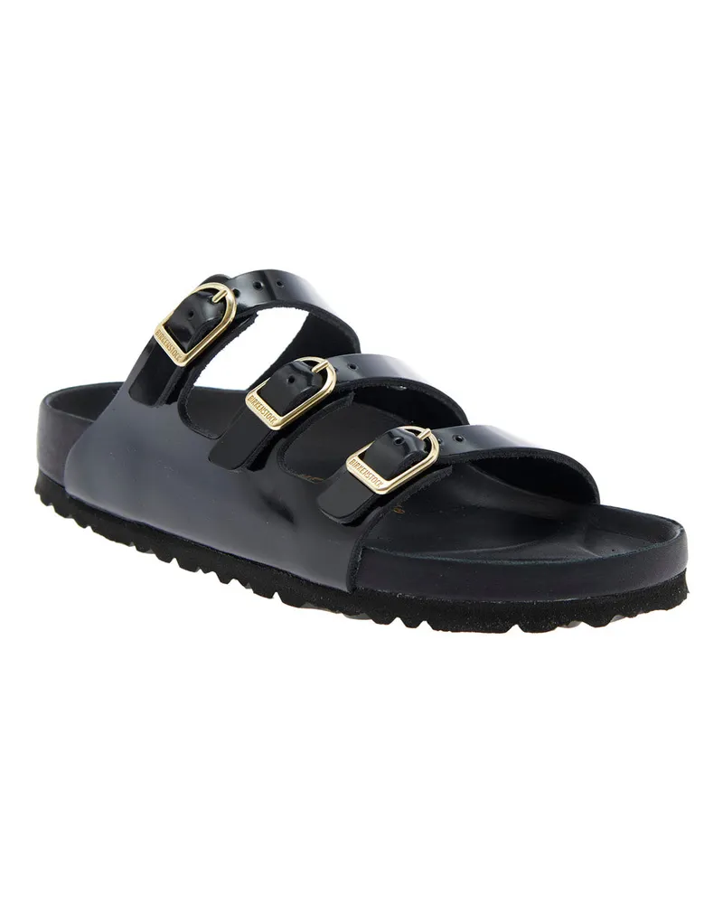 Birkenstock Women's Sandals Florida Black Leather Black