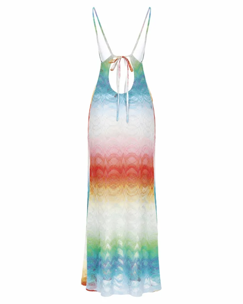 Missoni Women's Dress Cover-Up Multicolour Viscose Multicolor