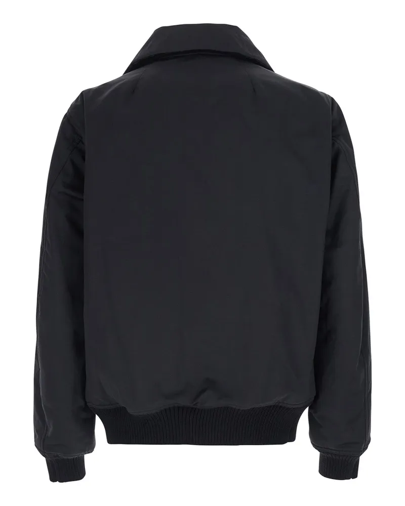 Rick Owens Men's Jacket Dracuflight Black Coat Black
