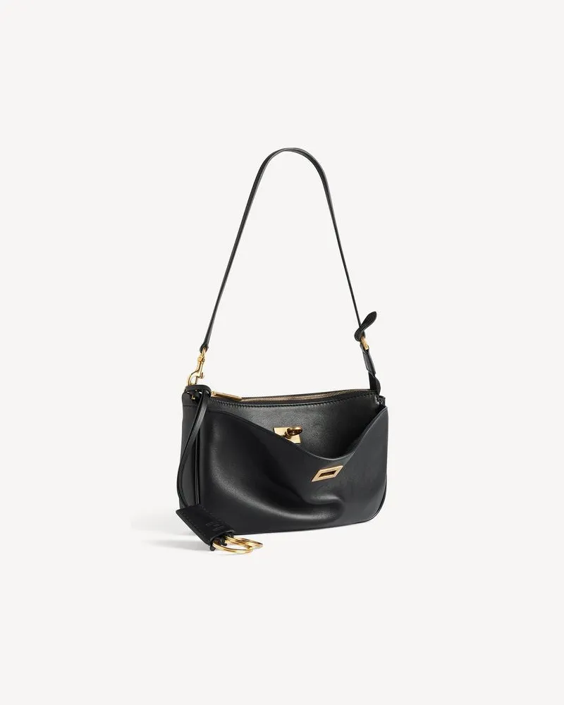 Balenciaga H26 Shoulder Bag — Black Black