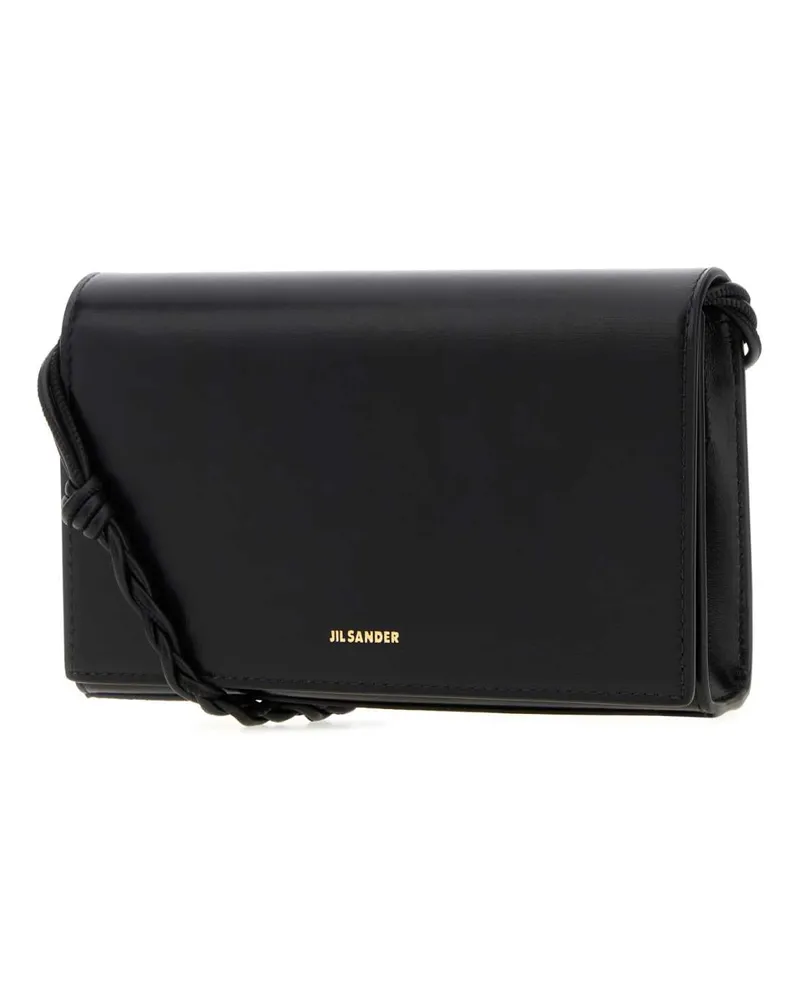 Jil Sander J10vl0023p4841 001 Black Exterior: Calf Portafogli Wallet Black