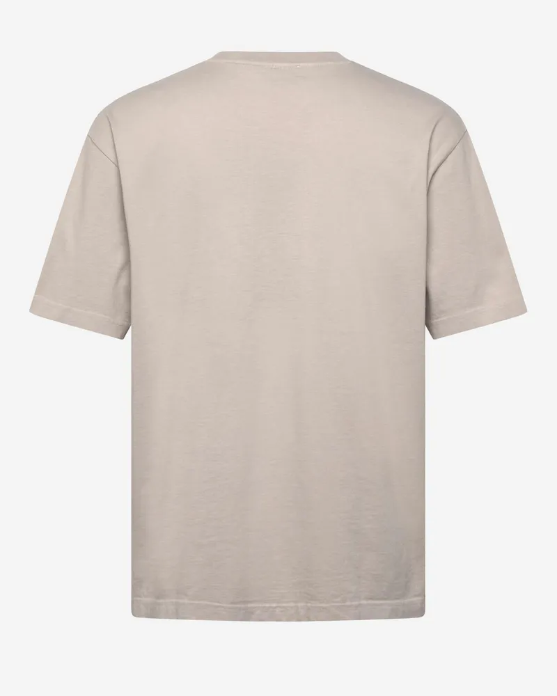 HUGO BOSS Men's Cotton T-Shirt Light Grey T-Shirts And Polos Gray