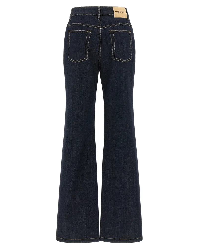 Alexander McQueen Straight Leg Jeans — Indigo Indigo