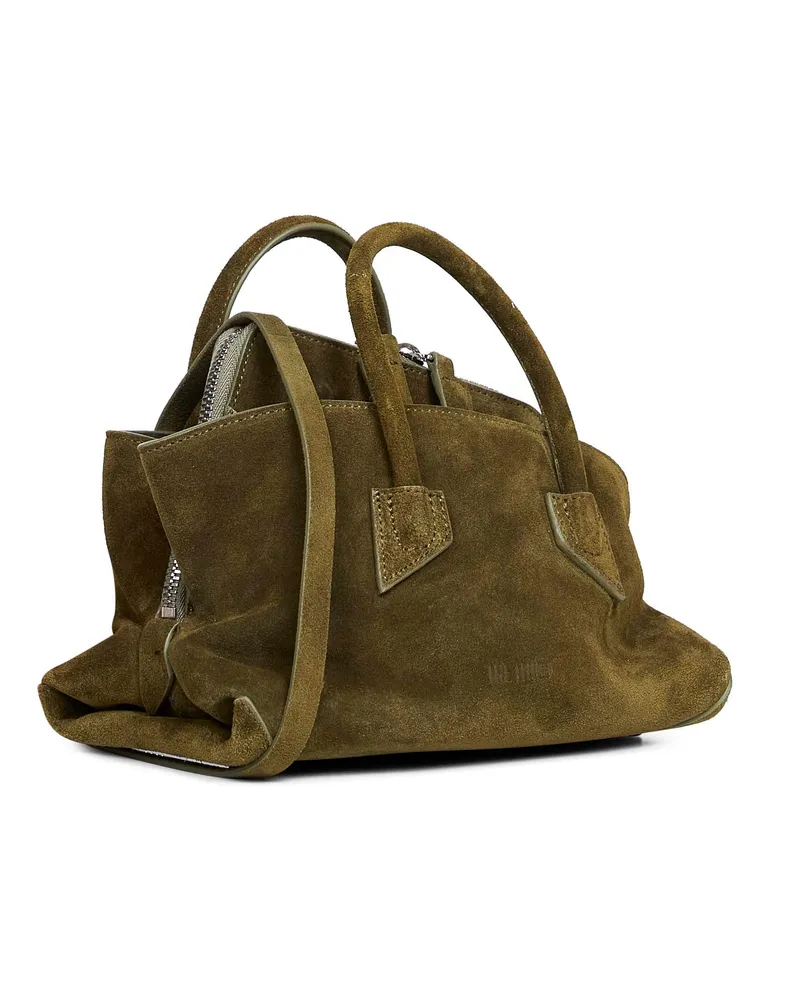 ATTICO Top Handle Bag — Green Green