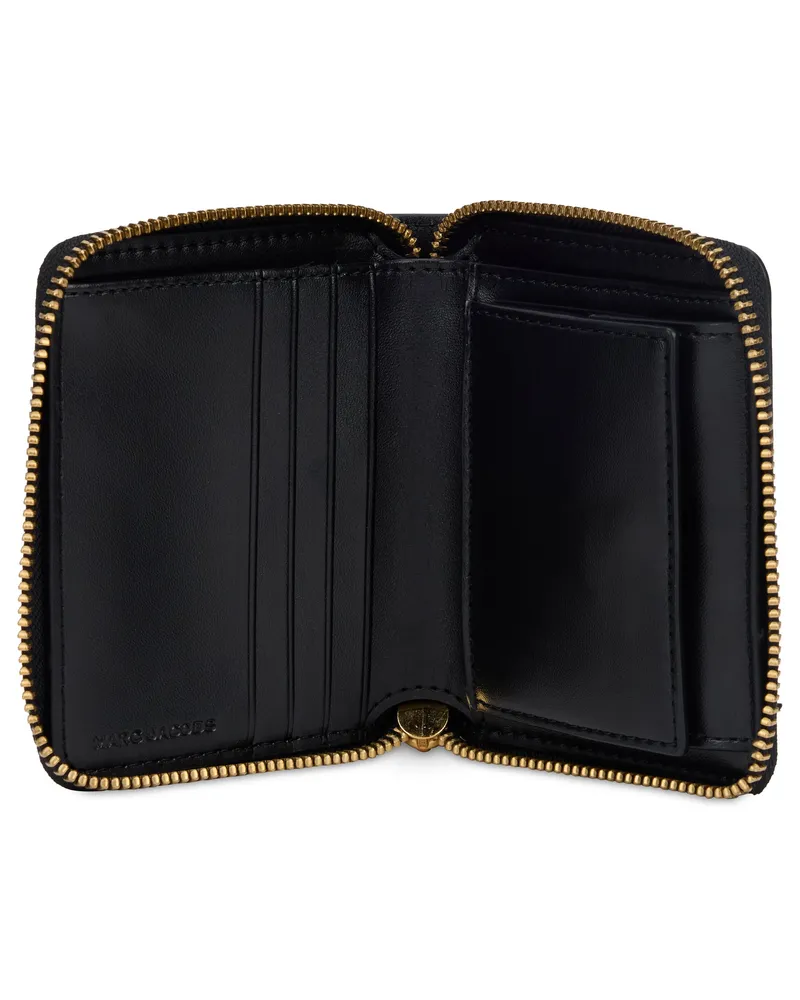 Marc Jacobs Women's Wallet Black Calfskin & Purses Black