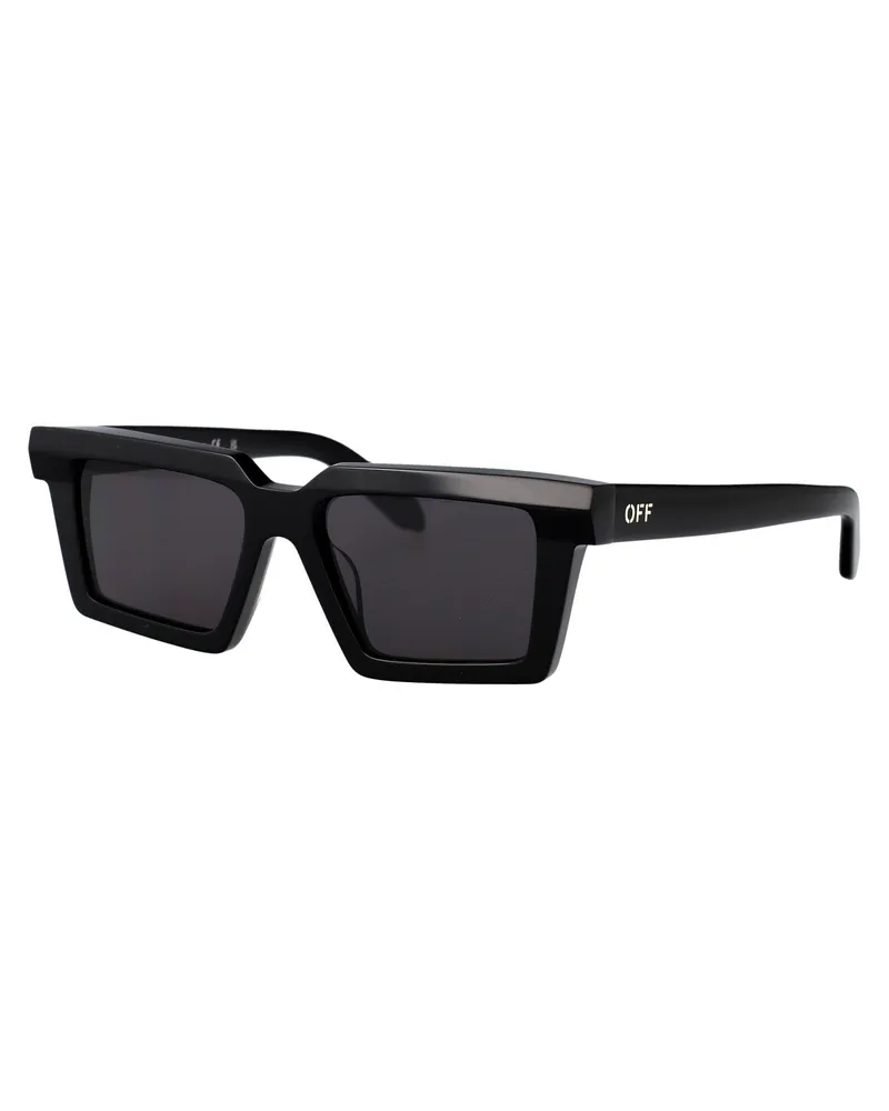 OFF-WHITE Unisex Sunglasses Windsor Dark Grey Acetate Black