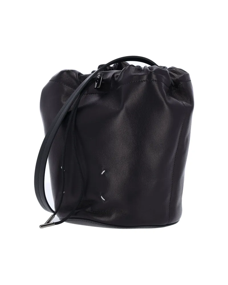Maison Margiela Women's Bags Black Sheep Leather Black