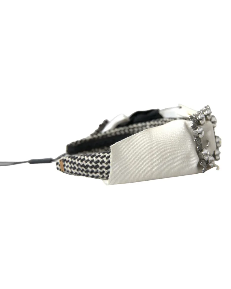 Dolce & Gabbana Crystal Embellished Headband — Multicolor Multicolor