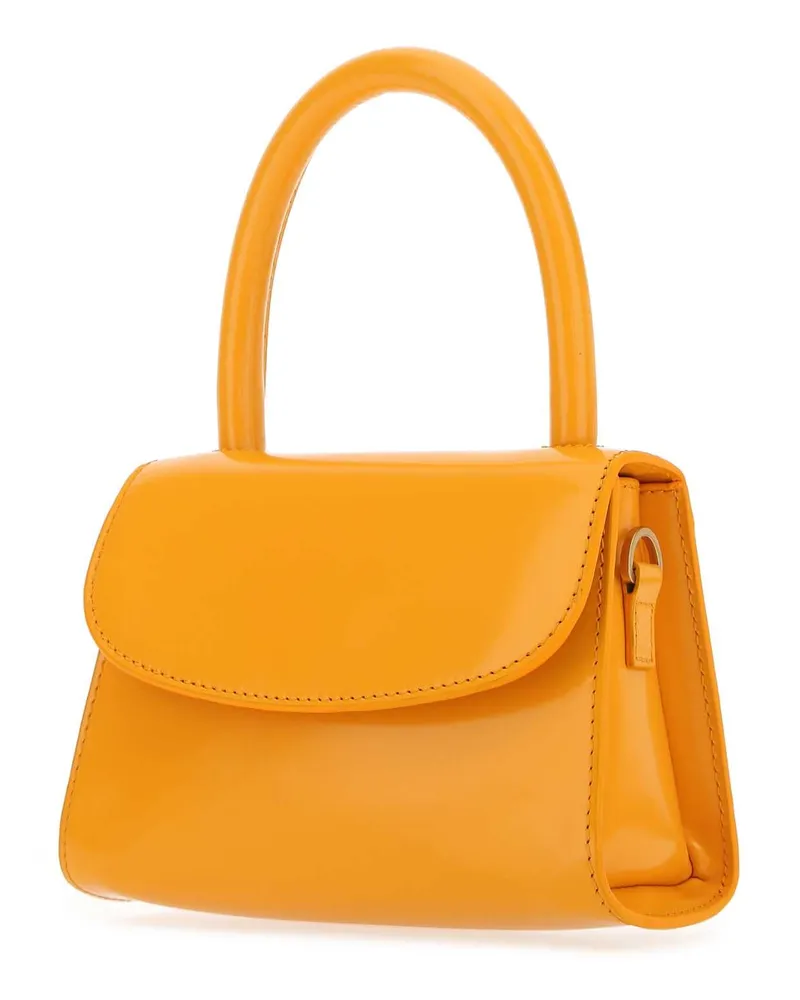 by FAR Women's Orange Leather Mini Handbag Sunflower Borse A Mano Bag Orange