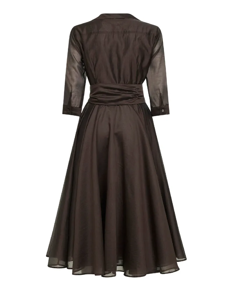 Blanca Women's Midi Dress Alaky Brown Polyester Brown