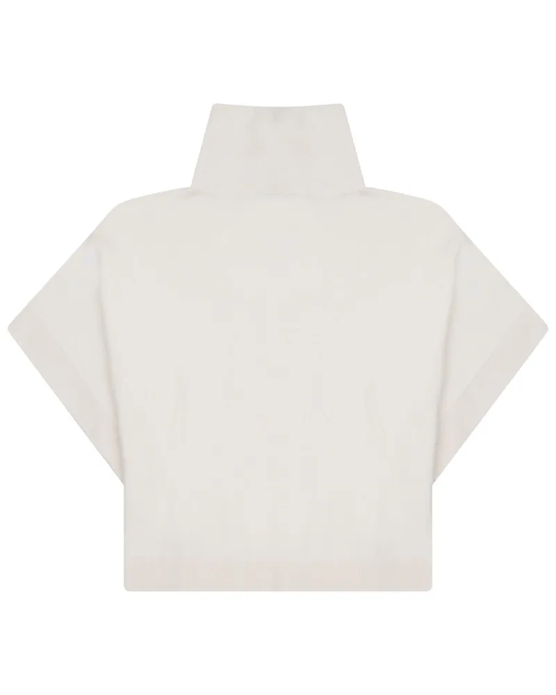 Dior Virgin Wool Pullover Sweater — White White