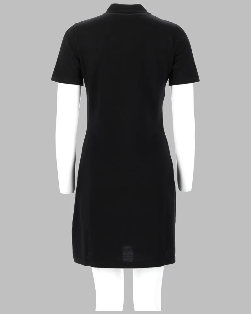 Moschino Teddy Mini Dress — Black Black